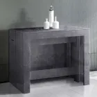 Console Uitschuifbaar tot 300 cm vanaf de ingang of woonkamer in hout - Katharina Viadurini