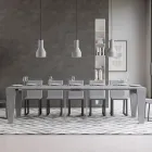 Uitschuifbare console tot 300 cm in hout Made in Italy - Troon Viadurini