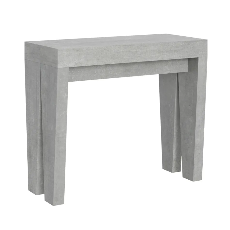 Uitschuifbare console tot 300 cm in hout Made in Italy - Troon Viadurini