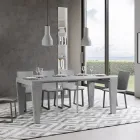 Uitschuifbare console tot 300 cm in hout Made in Italy - Troon Viadurini