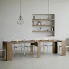 Uitschuifbare console tot 308 cm met centrale steun Made in Italy - Oracle Viadurini