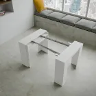 Uitschuifbare console tot 308 cm met centrale steun Made in Italy - Oracle Viadurini