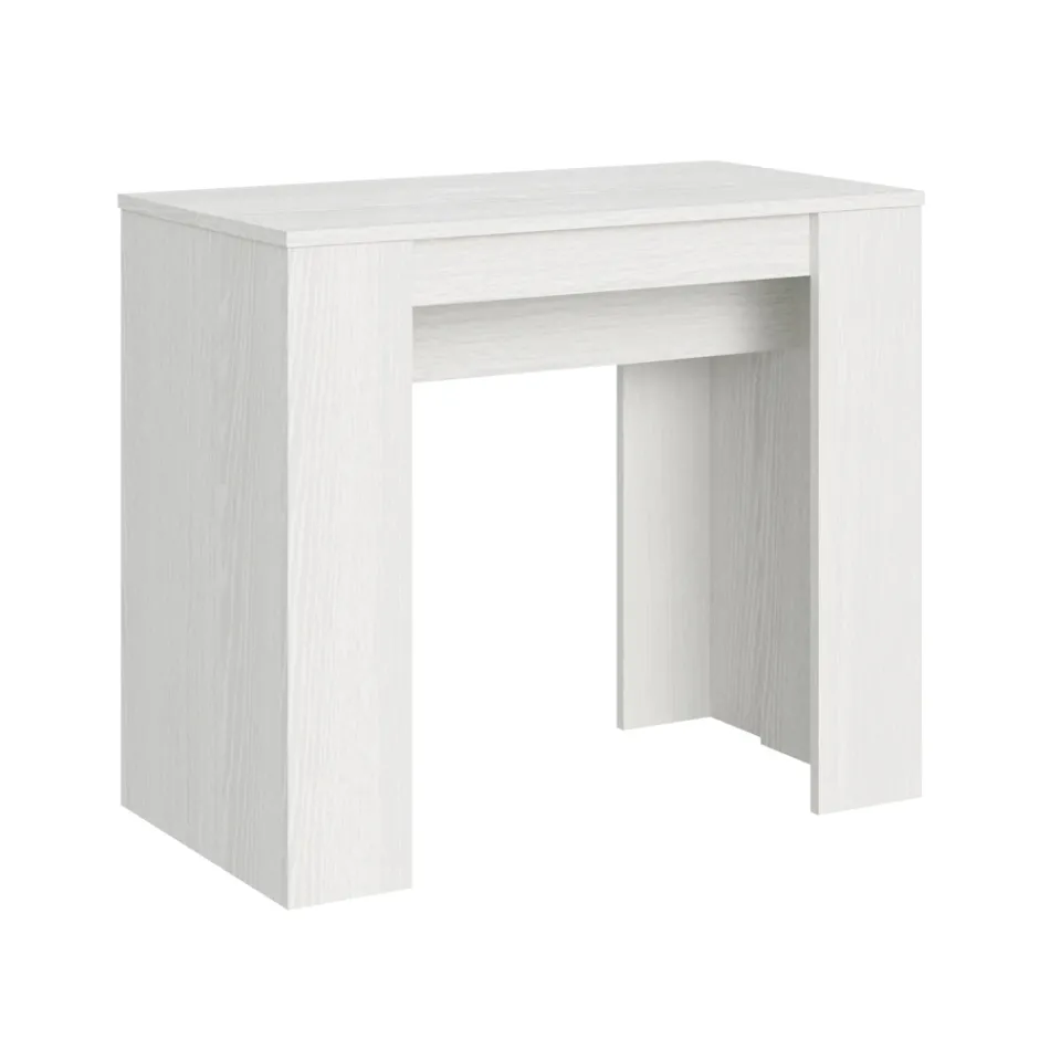 Uitschuifbare console tot 308 cm met centrale steun Made in Italy - Oracle Viadurini