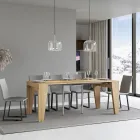 Uitschuifbare console verkrijgbaar in 2 verschillende maten Made in Italy - Grifone Viadurini