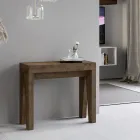 Uitschuifbare console verkrijgbaar in 2 verschillende maten Made in Italy - Grifone Viadurini