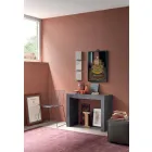 Uitschuifbare console tot 290 cm met houten blad Made in Italy - Seregno Viadurini