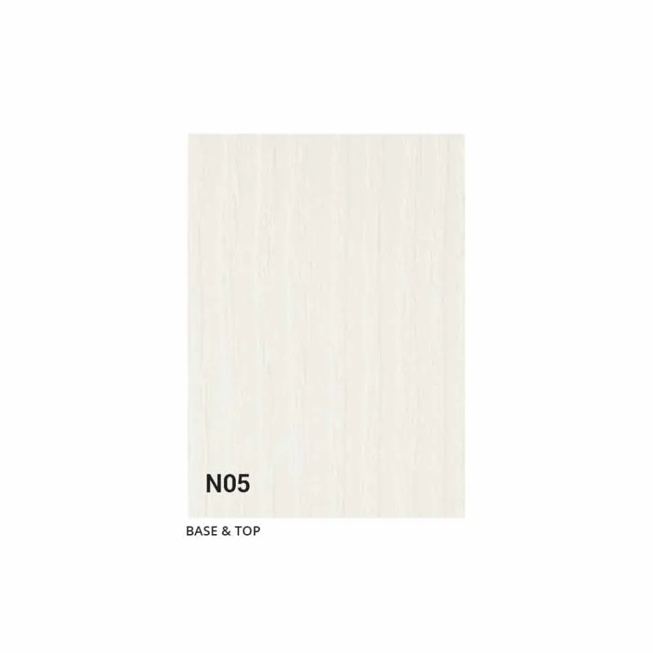 Uitschuifbare console tot 290 cm met houten blad Made in Italy - Seregno Viadurini