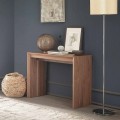 Uitschuifbare tafelconsole tot 295 cm in hout Made in Italy Design - Temocle