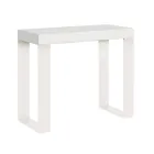 Uitschuifbare console tot 300 cm met wit frame Made in Italy - Tesoro Viadurini