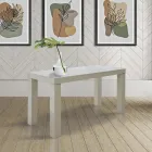 Uitschuifbare console in essenhout met verlengstukken Made in Italy - Gandalf Viadurini