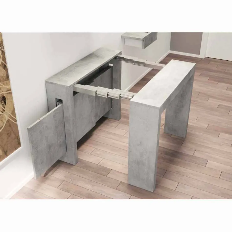 Extensible console in melamine met geïntegreerde extensies Ussana Viadurini