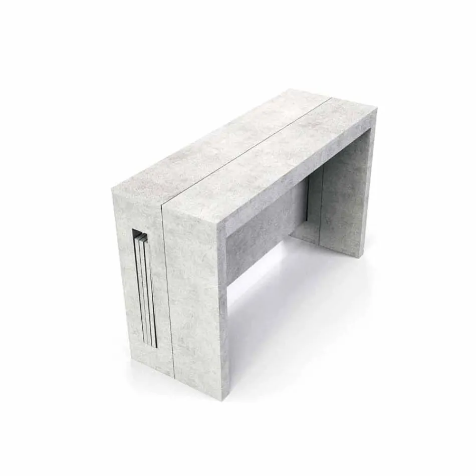 Extensible console in melamine met geïntegreerde extensies Ussana Viadurini