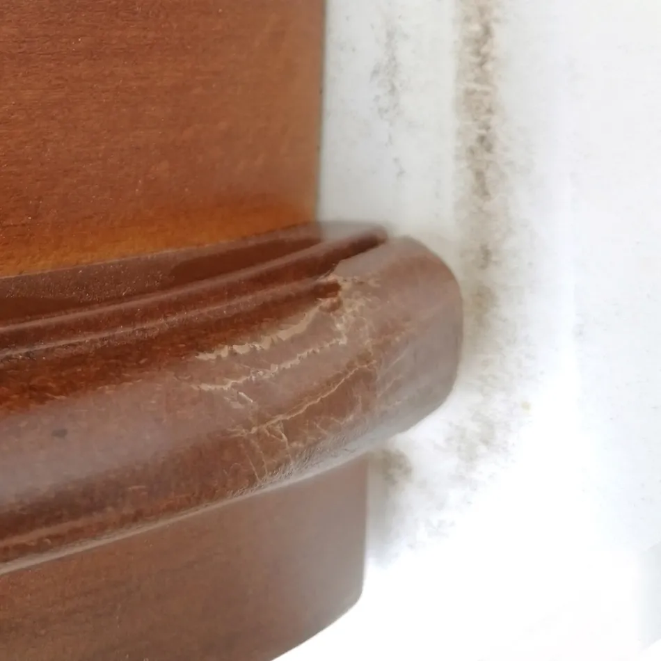 Bassano houten hangende console gemaakt in Italië - Tinia Viadurini