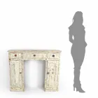 Handgemaakte consolle in massief dennenhout gemaakt in Italië - Carminia Viadurini