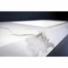 Badkamerconsole Geïntegreerde wastafel en hangende plank in Gres 4 afwerkingen - Rampina Viadurini