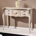 Klassieke houten console 3 of 5 luxe laden Made in Italy - London Viadurini