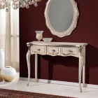 Klassieke houten console 3 of 5 luxe laden Made in Italy - London Viadurini