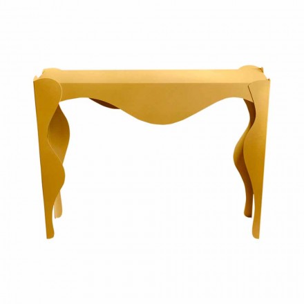 Modern design woonkamerconsole in gekleurd ijzer Made in Italy - Gertrude Viadurini