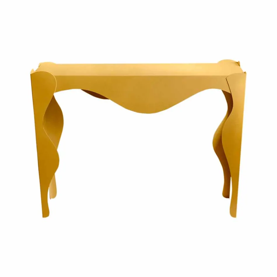 Modern design woonkamerconsole in gekleurd ijzer Made in Italy - Gertrude Viadurini