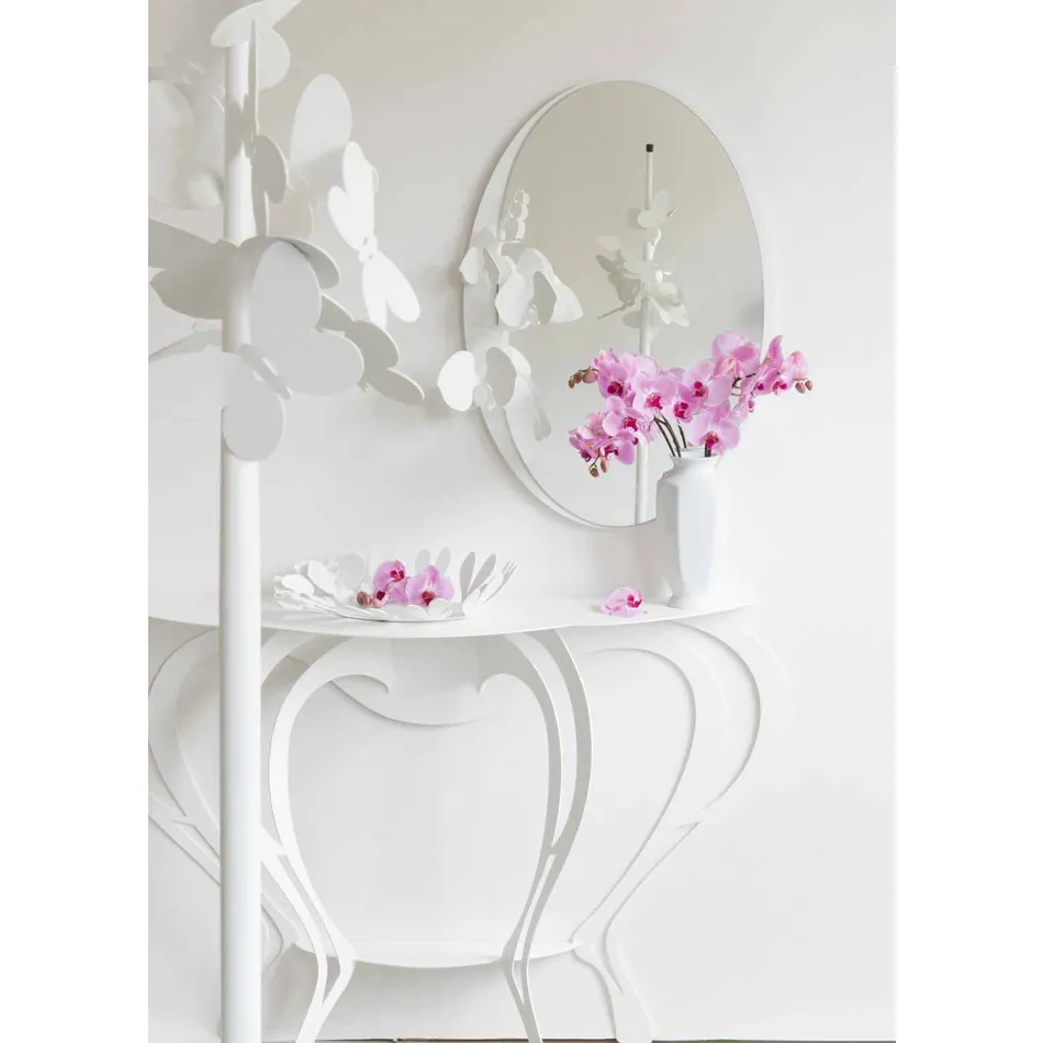 Moderne stijl Consolle in gekleurd ijzer gemaakt in Italië - Barbata Viadurini