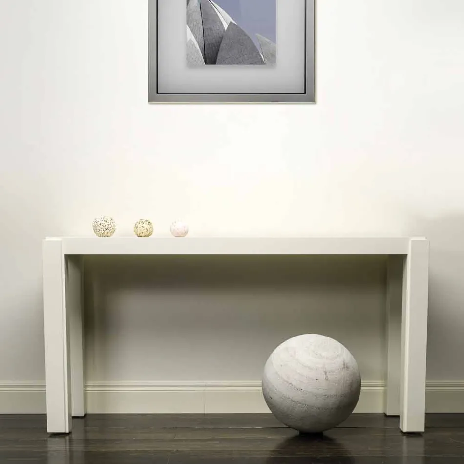 Console gelakt hout modern design 150x78x40 cm Felicity Viadurini