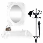 Console modern design plexiglas gedrapeerd Wish Viadurini