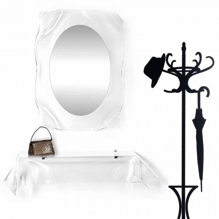 Console modern design plexiglas gedrapeerd Wish Viadurini