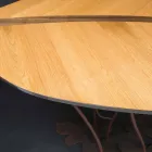 Console ontwerp en ambachten eiken fineer notenhout Fenice Viadurini