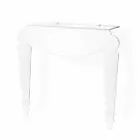 Ontwerpconsole in transparant plexiglas, geproduceerd in Italië, Africo Viadurini