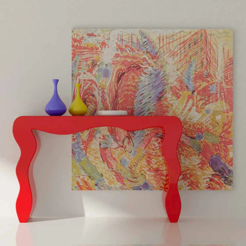 Moderne designconsole gemaakt in Italië, Wow Viadurini