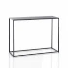 Dubbele console gemaakt van antraciet staal - Osmium Viadurini