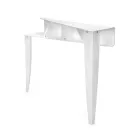 Vaste console met 4 opbergvakken voor voorwerpen in PMMA Made in Italy - Aladdin Viadurini