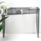 Vaste console met 4 opbergvakken voor voorwerpen in PMMA Made in Italy - Aladdin Viadurini