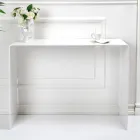 Vaste console in wit of gerookt plexiglas Made in Italy - Genio Viadurini