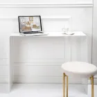 Vaste console in wit of gerookt plexiglas Made in Italy - Genio Viadurini