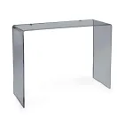 Vaste console in wit of gerookt plexiglas Made in Italy - Genio Viadurini