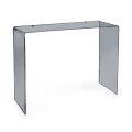 Vaste console in wit of gerookt plexiglas Made in Italy - Genio