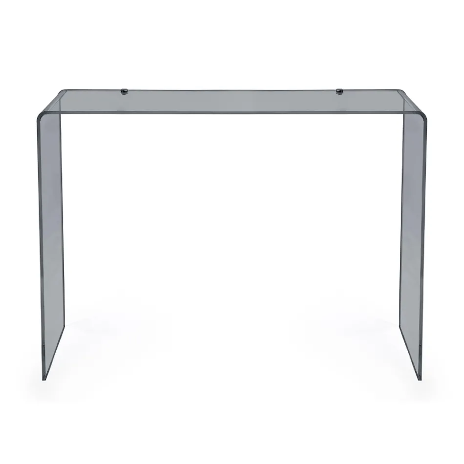 Vaste console in wit of gerookt plexiglas Made in Italy - Genio Viadurini