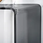 Vaste console in wit of gerookt plexiglas Made in Italy - Genio Viadurini