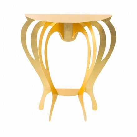 Console in gekleurd ijzer van modern design Gemaakt in Italië - Barbata Viadurini