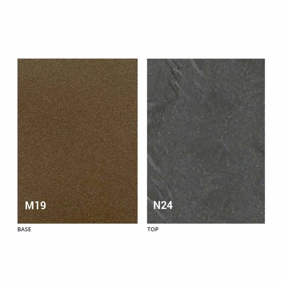 Console in hout en metaal uitschuifbaar tot 295 cm Made in Italy - Timedio Viadurini