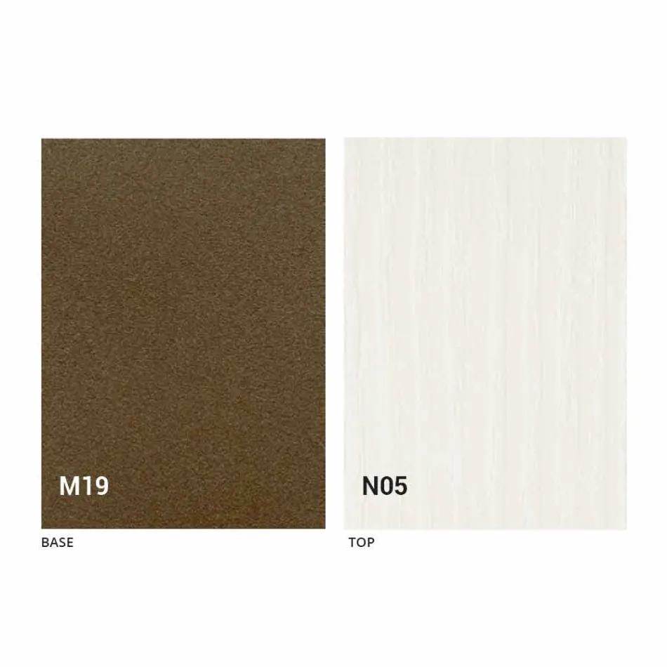 Console in hout en metaal uitschuifbaar tot 295 cm Made in Italy - Timedio Viadurini