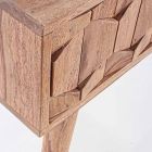Console van Sheesham-hout met twee laden. Luxe design Homemotion - Fregene Viadurini