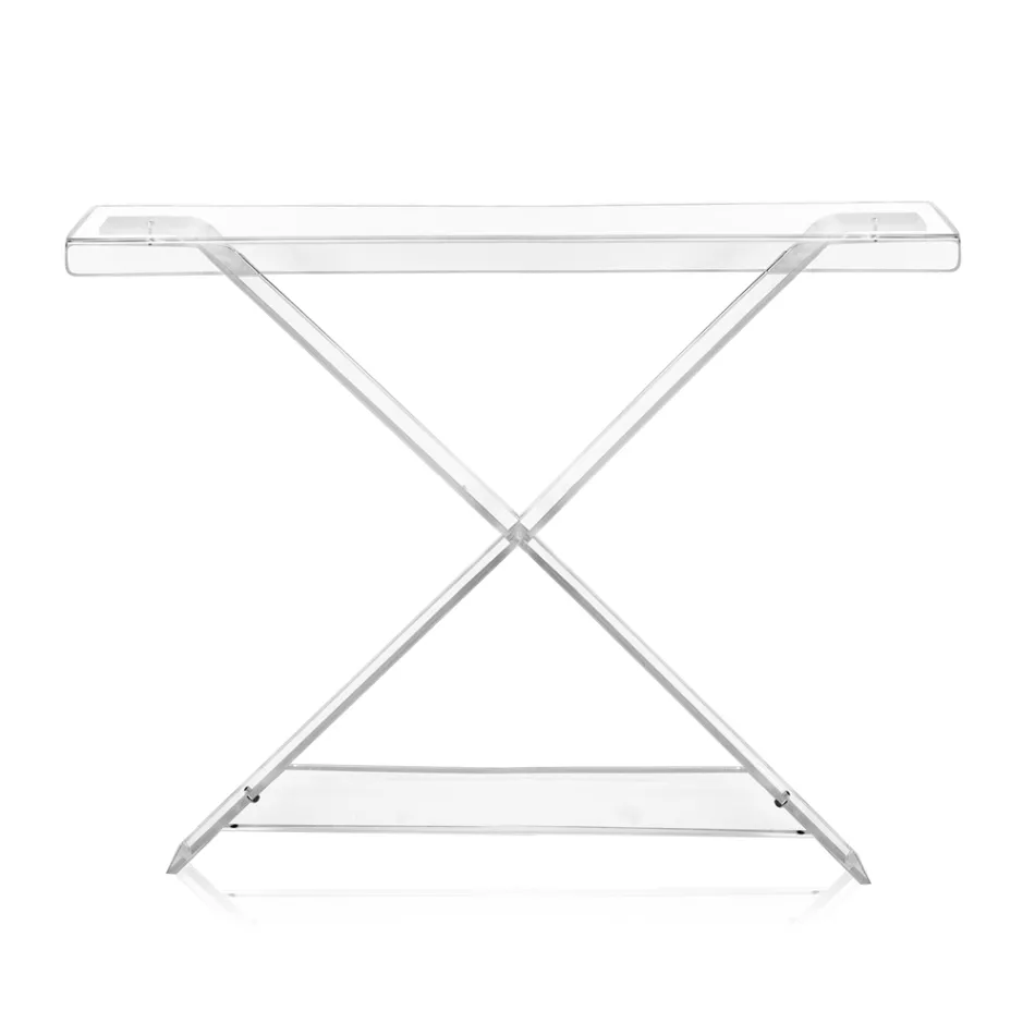 Console van plexiglas voor entree of woonkamer Made in Italy - Tennessee Viadurini