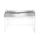 Consoletafel in drie uitvoeringen, gemaakt van plexiglas, vervaardigd in Italië - Fedra Viadurini