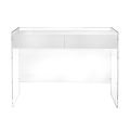 Consoletafel in drie uitvoeringen, gemaakt van plexiglas, vervaardigd in Italië - Fedra