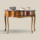 Klassieke toegangsconsole in hout met 1 lade Made in Italy - Leonor Viadurini