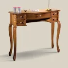 Klassieke toegangsconsole in hout met 5 lades Made in Italy - Richard Viadurini
