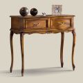 Klassieke toegangsconsole in hout met laden Made in Italy - Richard