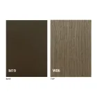 Uitschuifbare moderne tafelconsole in eikenhout en metaal Made in Italy - Nappo Viadurini